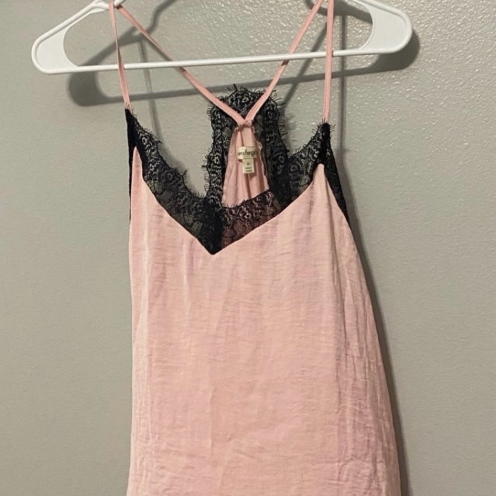 Victoria's Secret Pink Lace Trim Cami